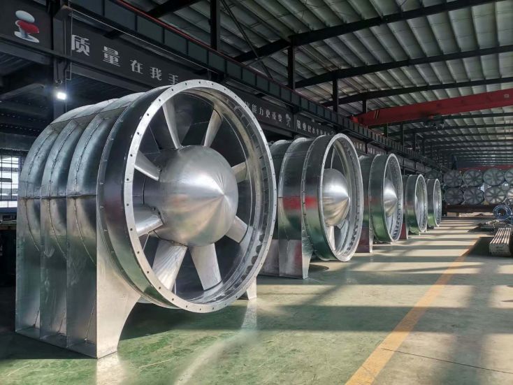 24號地鐵大軸流廠區實景